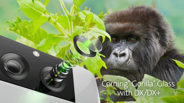 Corning® Gorilla® Glass con DX_DX+ para móviles