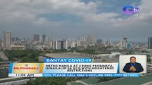 Metro Manila at 4 pang probinsya, isinailalim sa GCQ with heightened restrictions | BT