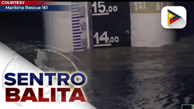 Ilang pamilya sa Marikina, nangamba sa posibleng pagtaas ng tubig sa Marikina River dahil sa malalakas na pag-ulan