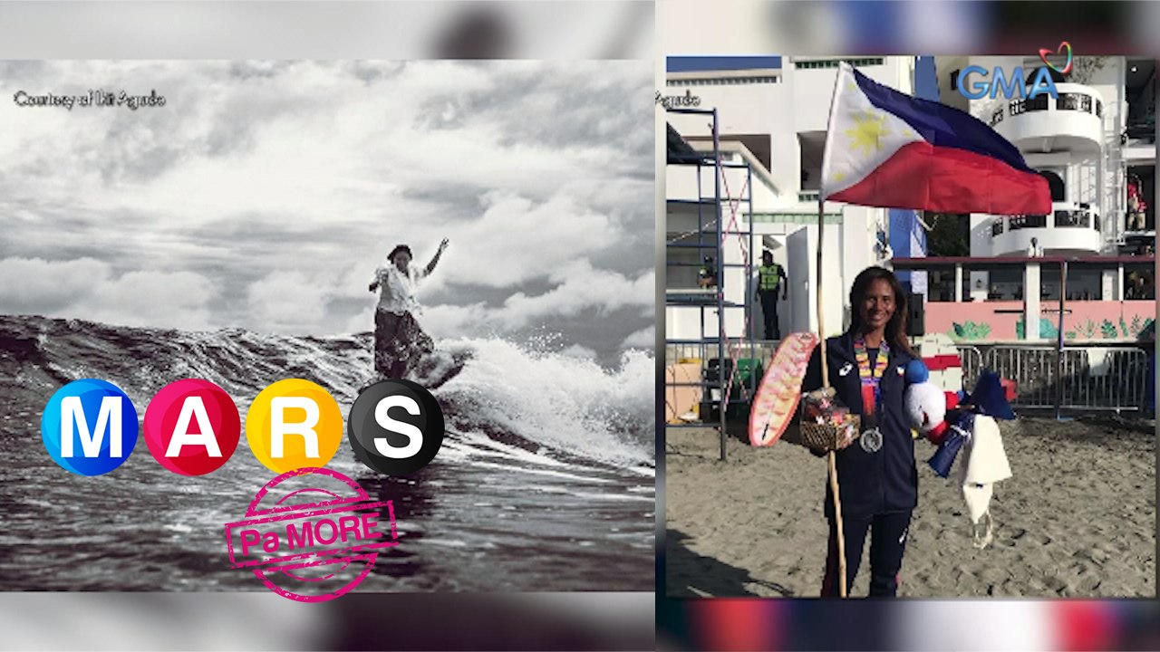 Mars Pa More: Pinay surfer, nirampa ang Filipiniana outfit sa dagat! | Nakita Mo Ba ‘Yun Mars