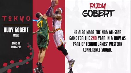 Stars of Tokyo 2020 - Rudy Gobert