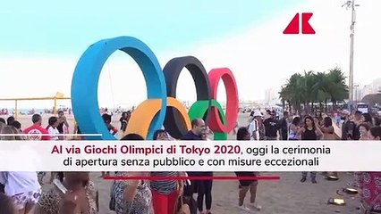 Tokyo 2020, oggi la cerimonia d'apertura