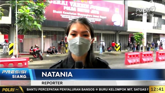 LIVE Report Gerai Vaksin Keliling Untuk Anak