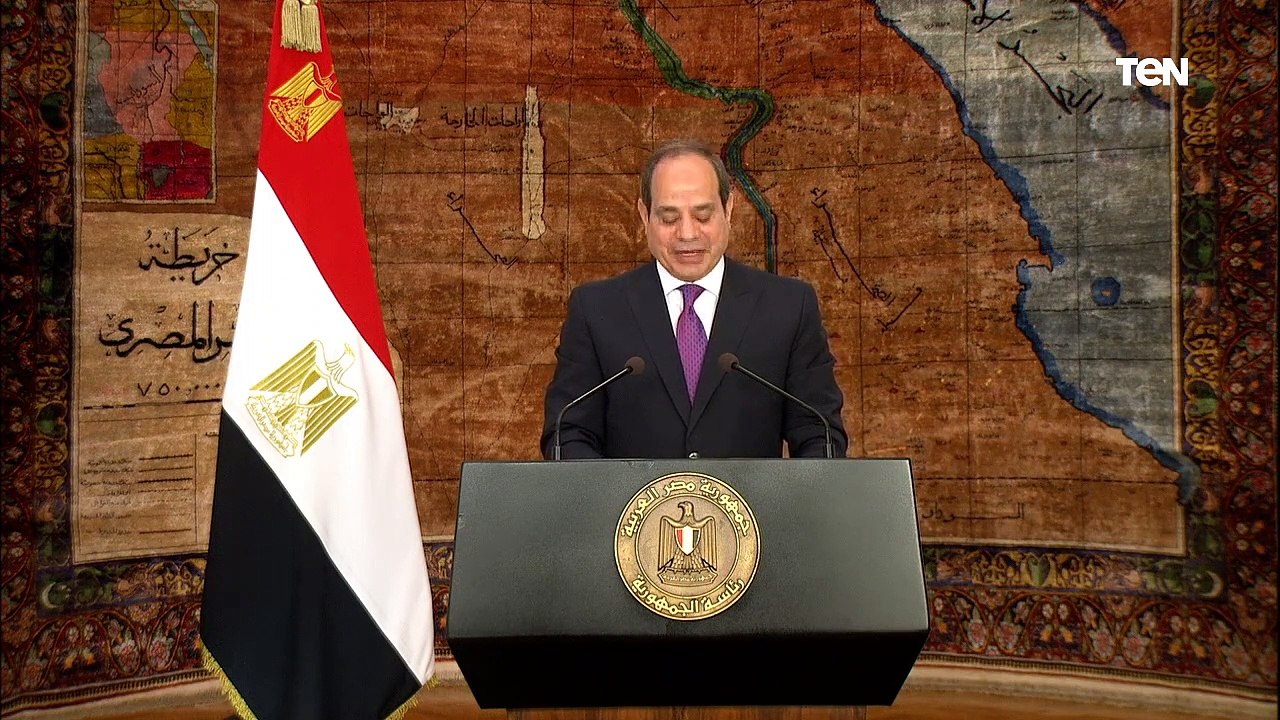 كلمة الرئيس السيسي بمناسبة الذكرى الـ69 لثورة 2...