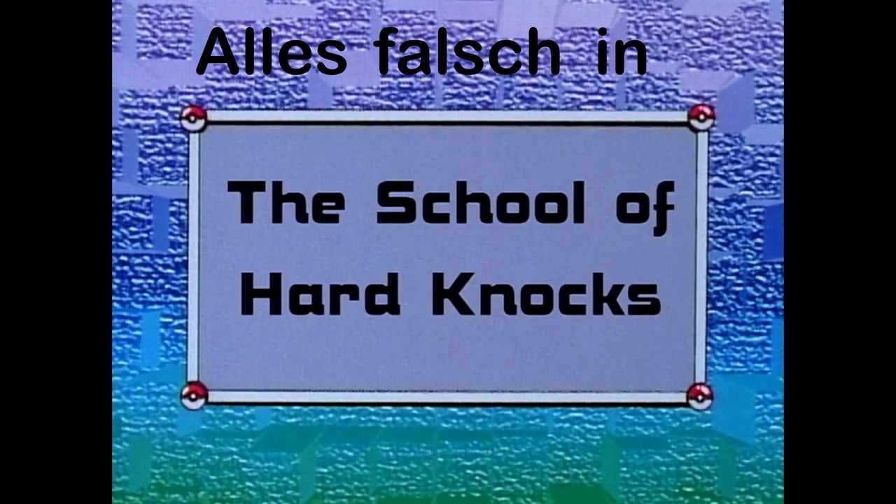 Alles Falsch in Pokémon: Episode 9 (Übung macht den Meister)