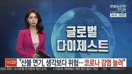 "산불 연기, 생각보다 위험…코로나 감염 늘려"