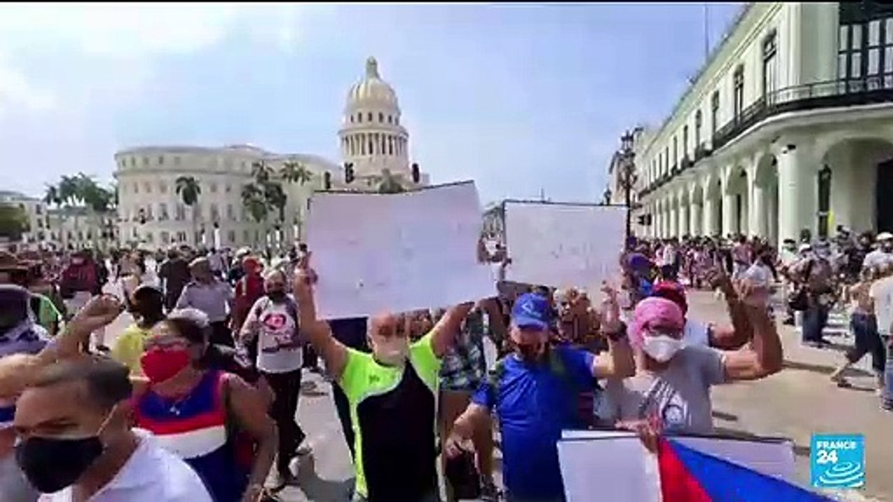 Les États-Unis sanctionnent Cuba pour la répression des manifestations