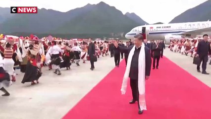 Xi Jinping au Tibet, 1ère visite présidentielle depuis 31 ans