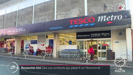 Royaume-Uni : l'isolement des cas contact paralyse le pays