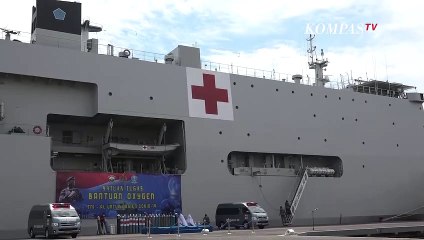 TNI AL Kerahkan KRI dr Soeharso Jadi Depo Isi Ulang Oksigen