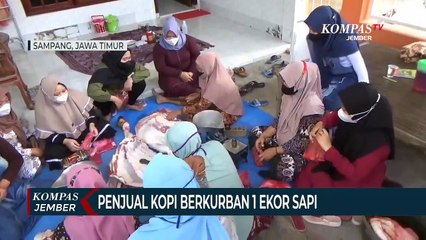 Penjual Kopi di Sampang Berkurban 1 Ekor Sapi Setelah Menabung 1 Tahun