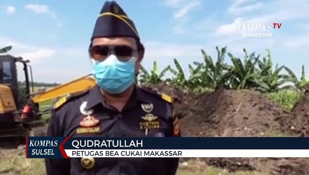 Bea Cukai Makassar Musnahkan Ratusan Batang Rokok Ilegal