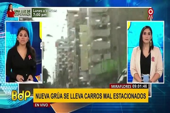 Miraflores ponen en servicio grúa que puede llevarse tres vehículos en simultáneo