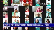 Momen Lucu Sesi Tanya-Jawab ke Presiden Jokowi dalam Peringatan Hari Anak Nasional