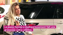 Mélanie Martial grossesse extra-utérine