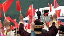 A kínai elnök Tibetben