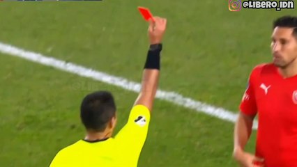 Two Red Cards • Independiente vs Santos • Copa Sud Americana