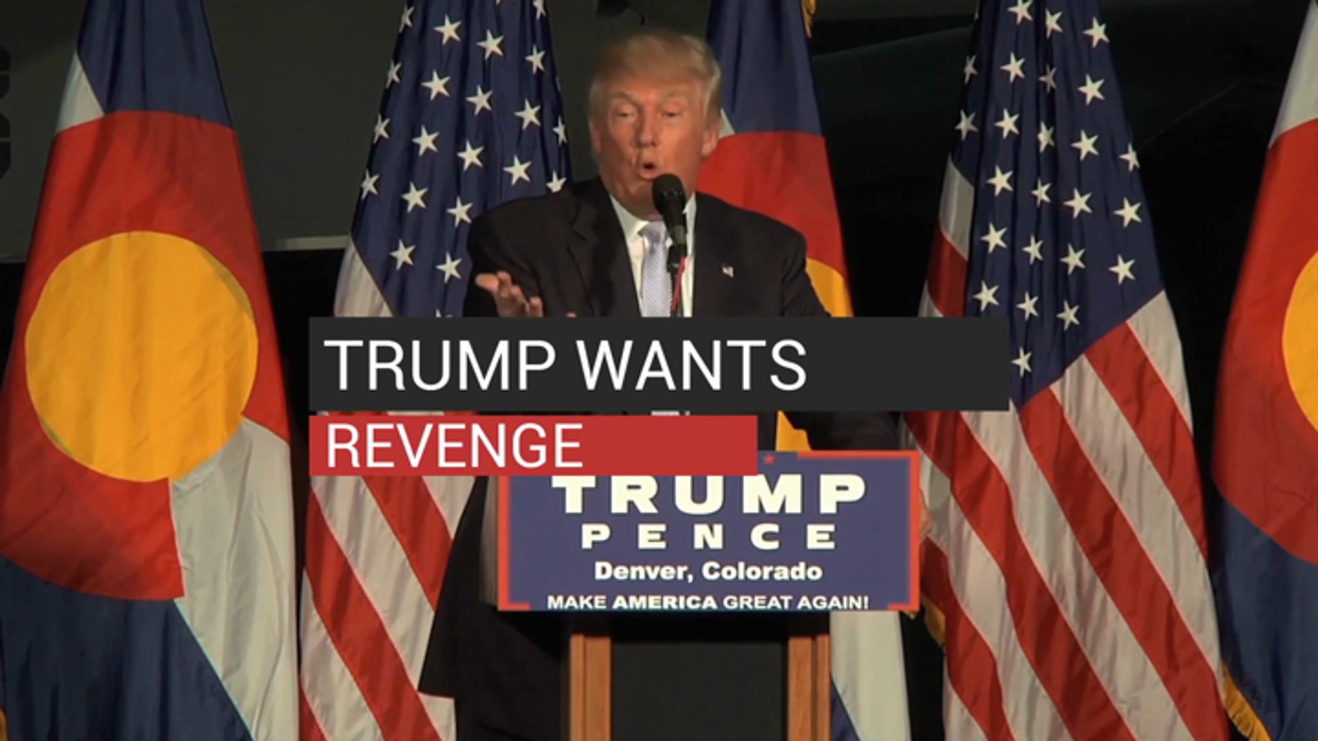 ⁣Trump Wants Revenge