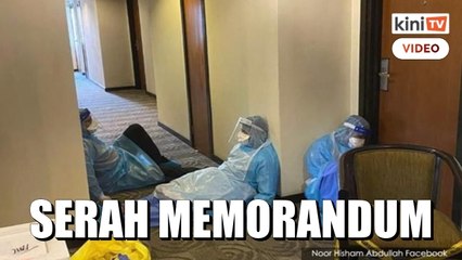 Doktor kontrak minta Suhakam pantau pelanggaran hak semasa mogok