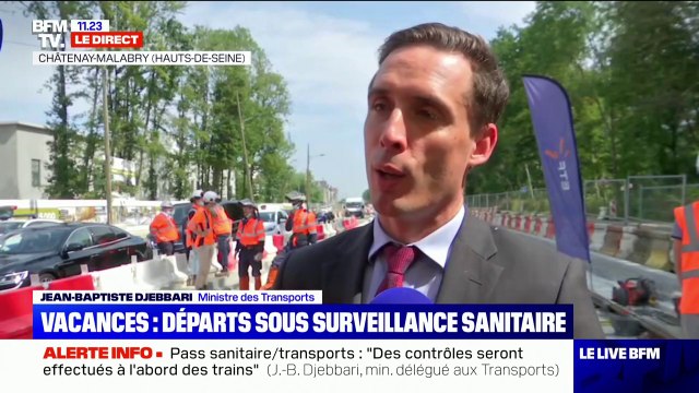 Jean-Baptiste Djebbari: Le masque restera obligatoire tout au long de l'été dans les transports