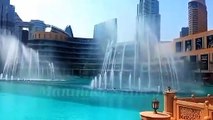 Dubai  fountain  Burj Khalifa (Dubai mall)