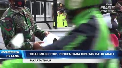 TNI-POLRI Jaga Titik Penyekatan Cijantung