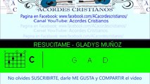 Resucitame - Gladys Muñoz Acordes Guitarra