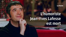 L’humoriste Jean-Yves Lafesse est mort