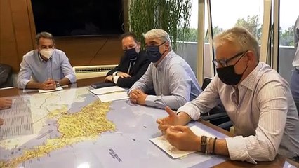 Επίσκεψη Κυριάκου Μητσοτάκη στη Χαλκίδα