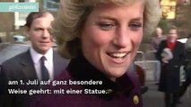 Diana: Prinz William & Prinz Harry enthüllen Denkmal