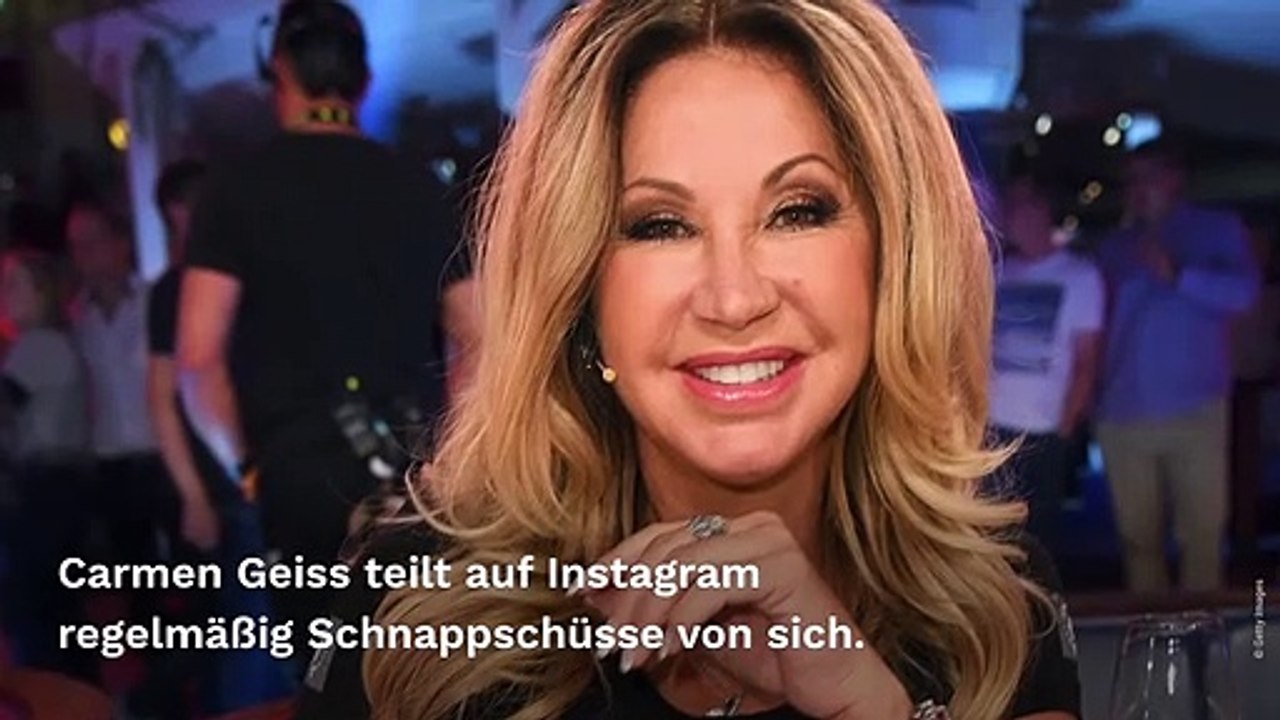 Carmen Geiss: Jetzt zeigt sie ihr riesiges Rückentattoo