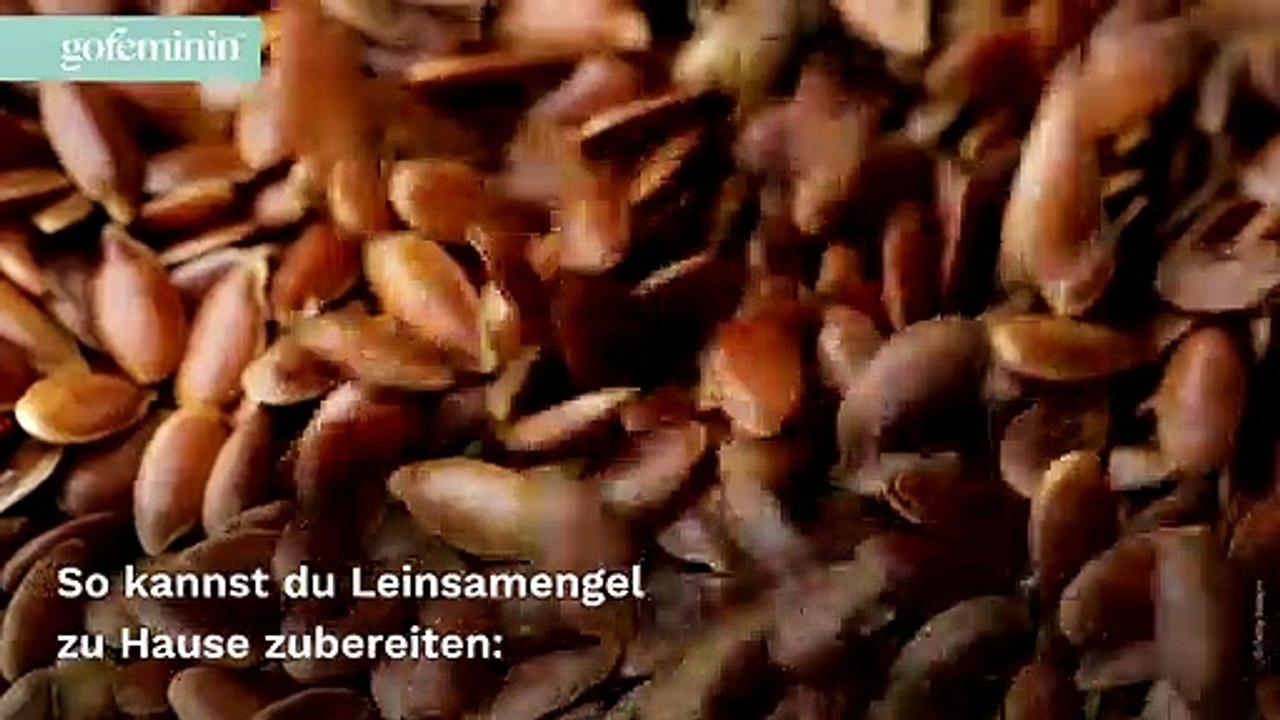 Leinsamengel: so einfach machst du es selbst
