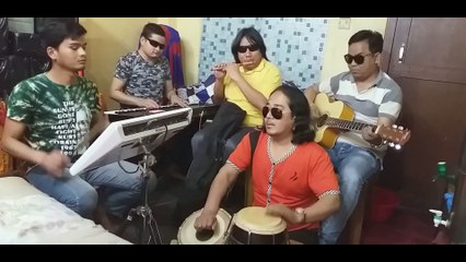 Photo Firimma(Instrumental Cover) prformance by Nepal Blind Music Group