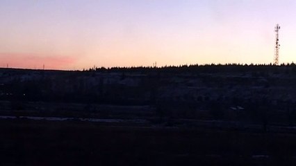 amazing view of sunset