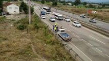 - Bursa-Ankara karayolunda kaza; 4 yaralı