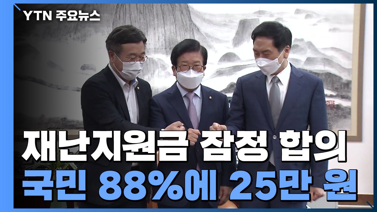 여야, 국민 88%에 재난지원금 25만 원 잠정 합의 / YTN