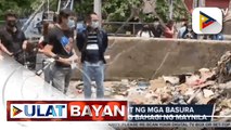MMDA, nakahakot ng mga basura sa paglilinis sa ilang bahagi ng Maynila; MMDA: basura, nakikitang sanhi sa matinding pagbaha sa NCR