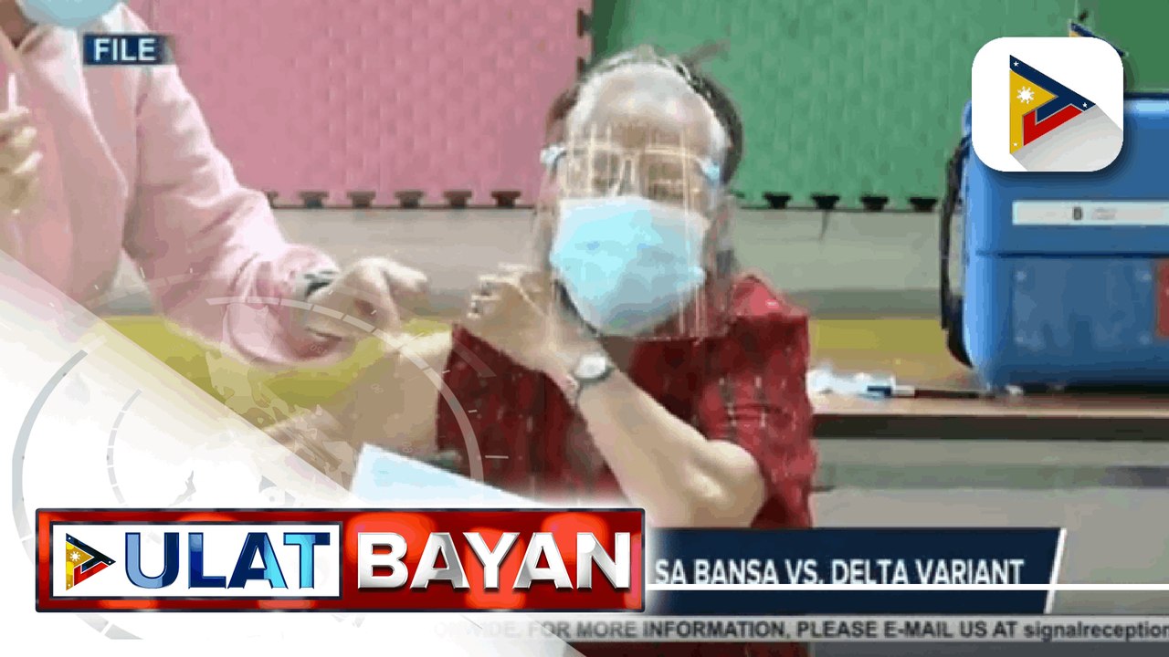 DOH: mabisa ang mga bakuna sa bansa vs. Delta variant; Karagdagang 1-M doses ng Sinovac vaccine, dumating sa bansa
