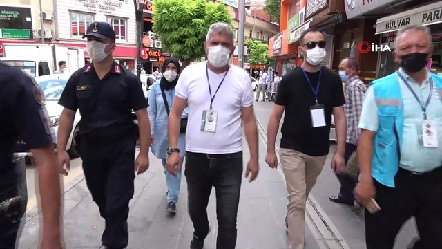 Covid-19 vaka sayılarında artış yaşandığı Kırıkkale'de, denetimler sıklaştırıldı