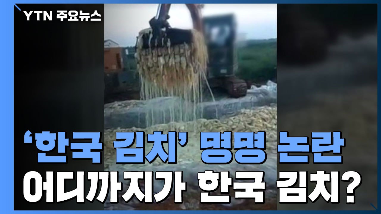 ‘한국 김치' 명명 논란...어디까지가 한국 김치? / YTN