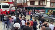 RİZE - Cumhurbaşkanı Erdoğan cuma namazını Güneysu Merkez Camisi'nde kıldı (2)