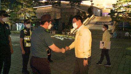 [인천] 박남춘 시장, 수봉공원·중앙공원 심야 방역 활동 점검 / YTN