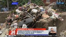 Tambak na basura na bumabara sa mga drainage at estero sa Metro Manila, isa sa mga sanhi ng baha | 24 Oras