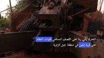 فصائل معارضة تستهدف مواقع سيطرة القوات الحكومية في إدلب