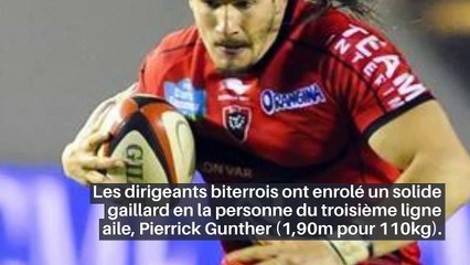 Rugby : le troisième ligne Pierrick Gunther débarque à l’AS Béziers Hérault_IN