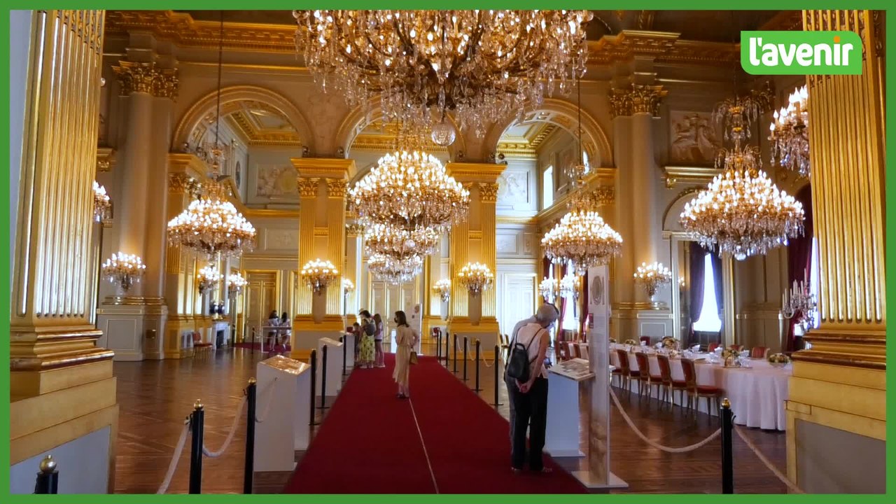Le palais de Bruxelles ouvert au public