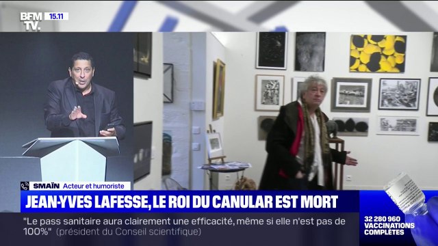 Smaïn: Jean-Yves Lafesse est un des humoristes qui m'a fait le plus rire