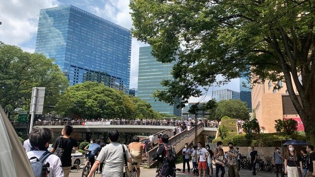 App: Tokyo 2020: Protests don’t stop as opening ceremony gets underway