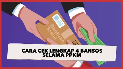 4 Bansos Selama PPKM Lengkap Cara Cek, Ada Rp 600 Ribu per KK dan Rp 1,2 Juta untuk UMKM
