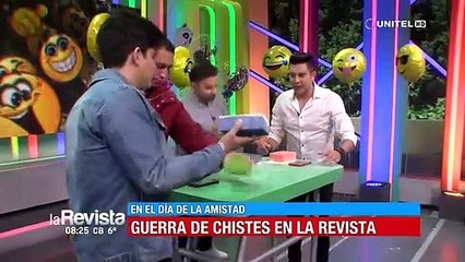 ¡Se descontroló! Ronald, Piki, ‘El Carda’ y el padre Rolando tuvieron una tremanda guerra de chistes